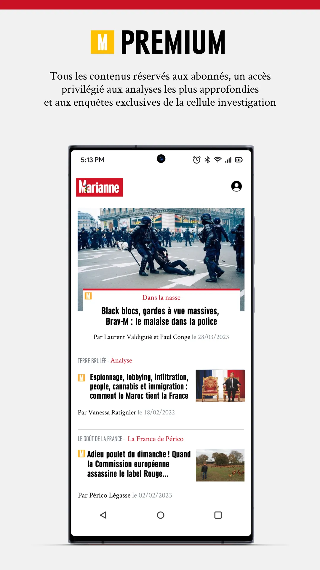 Marianne - Actualités & Débats | Indus Appstore | Screenshot