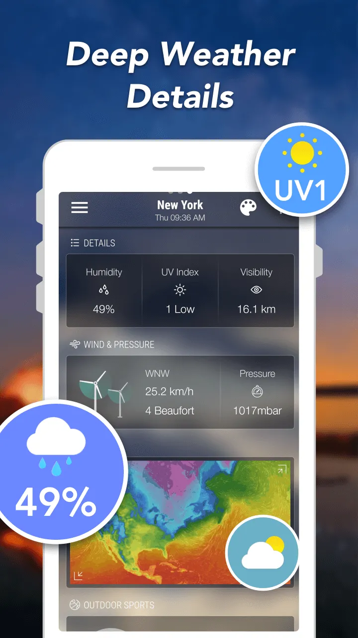 Weather Forecast: Live Weather | Indus Appstore | Screenshot