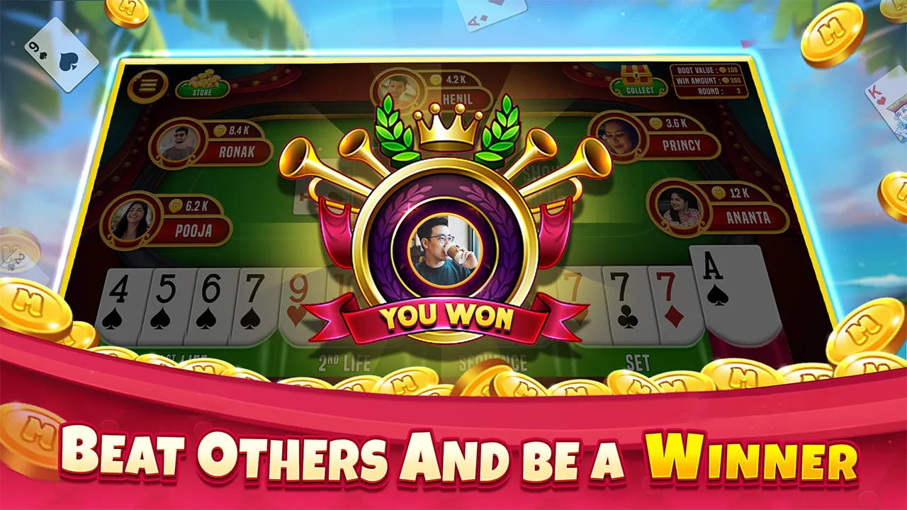 Indian Rummy Offline Card Game | Indus Appstore | Screenshot