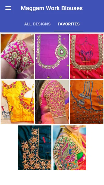 Maggam Work Blouse Designs | Indus Appstore | Screenshot