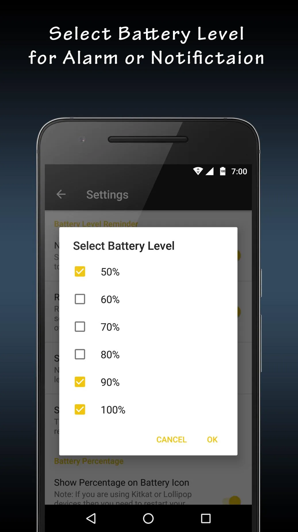 Battery Full Alarm | Indus Appstore | Screenshot