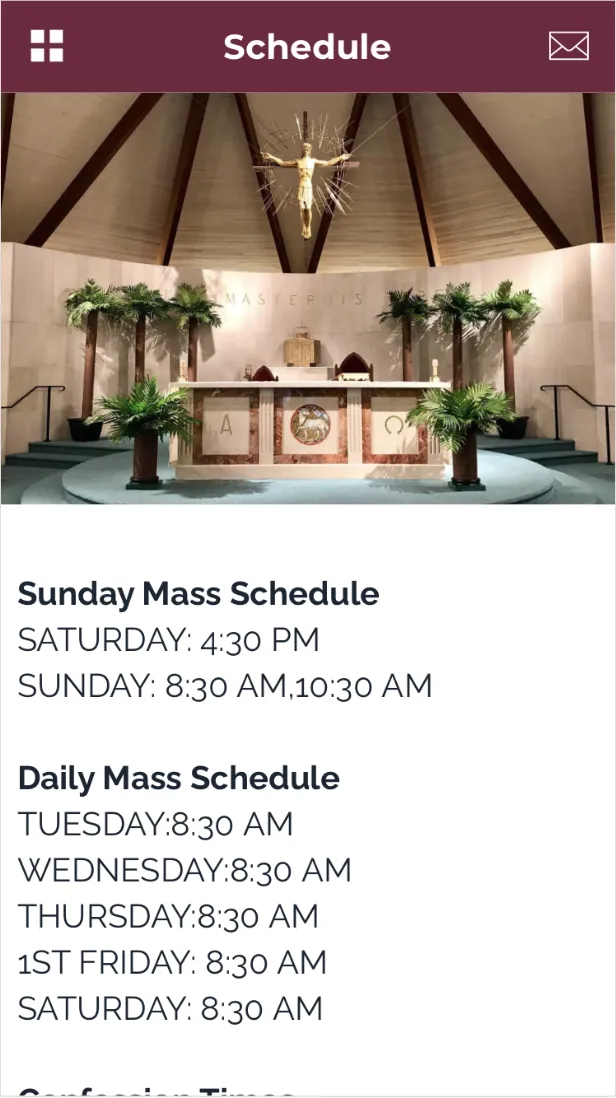 St. Mary Magdalen Wilmington | Indus Appstore | Screenshot