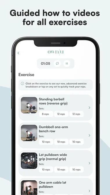 OWNU: Strength & Gym Training | Indus Appstore | Screenshot