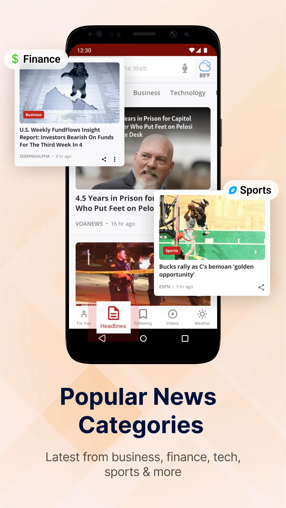 Breaking News & Latest Stories | Indus Appstore | Screenshot