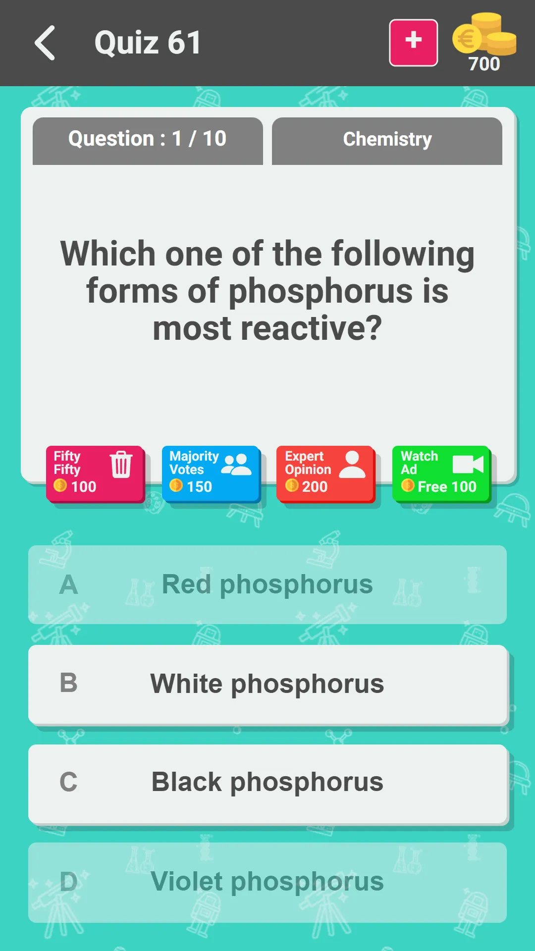 Science Master - Quiz Games | Indus Appstore | Screenshot