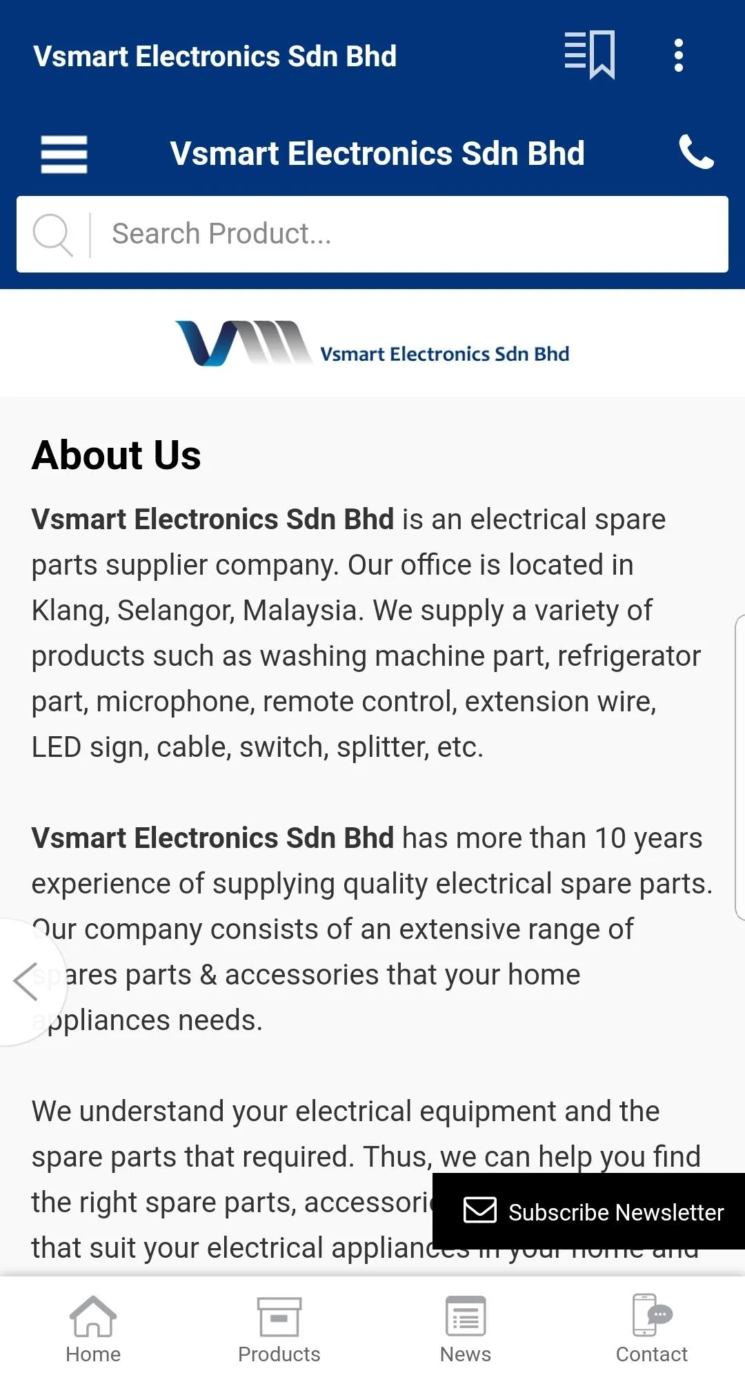 Vsmart Electronics Sdn Bhd | Indus Appstore | Screenshot