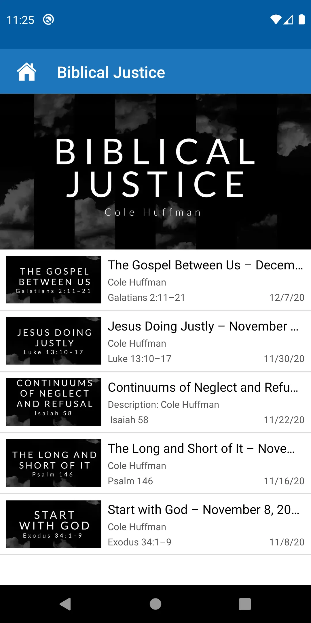 First Evangelical Church | Indus Appstore | Screenshot