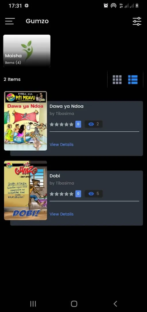 Tibasima Comics | Indus Appstore | Screenshot