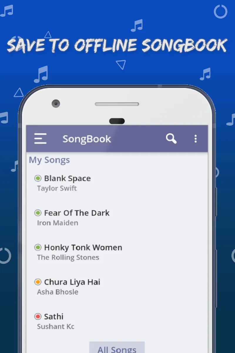 MultiChords (Lyrics & Chords) | Indus Appstore | Screenshot