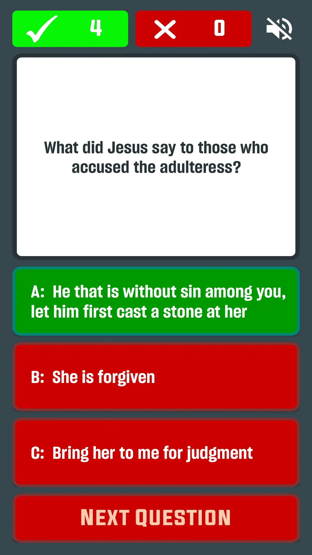 Bible Quiz and Answers | Indus Appstore | Screenshot