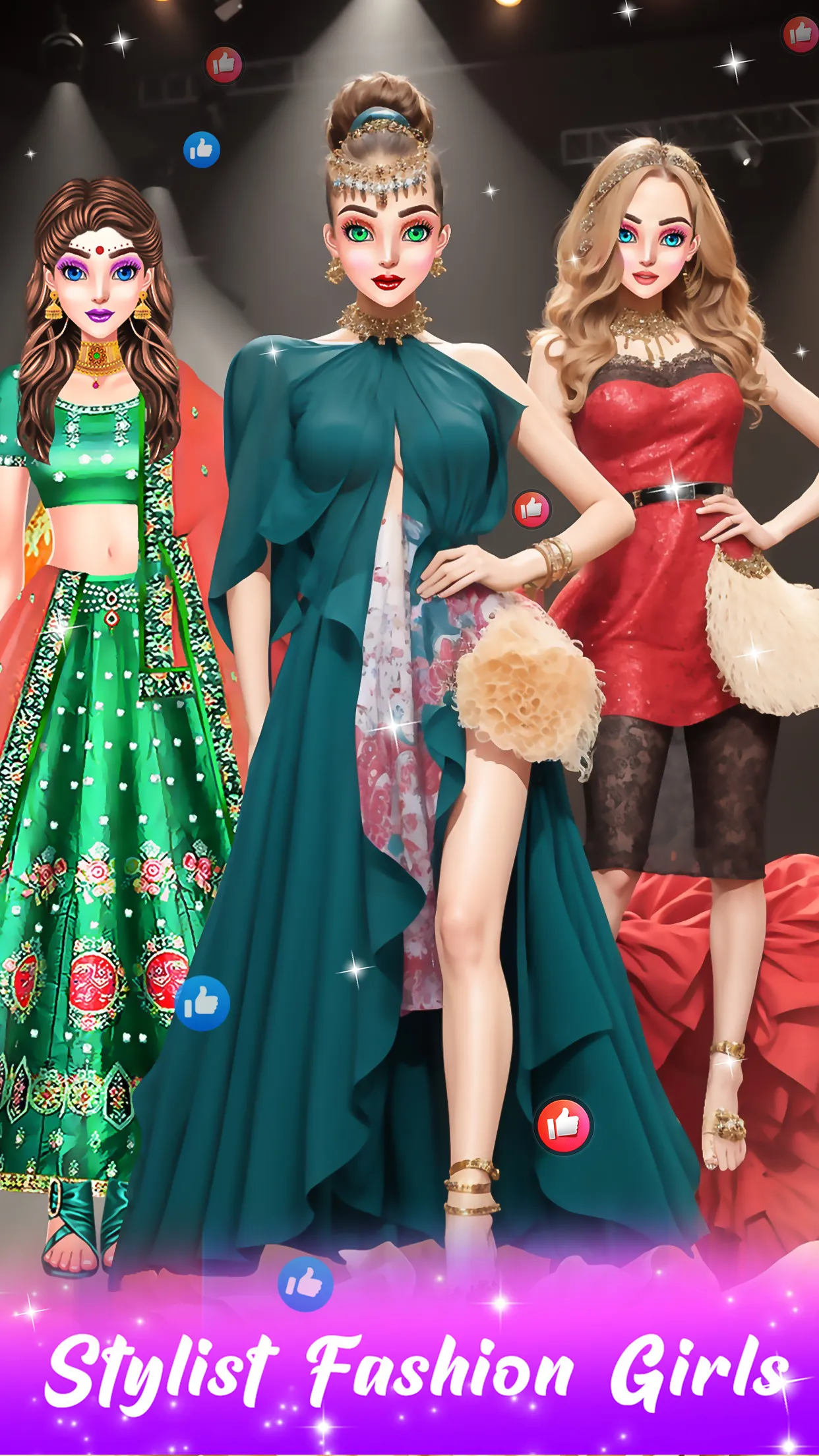 Fashion Show Dress Up Makeover | Indus Appstore | Screenshot