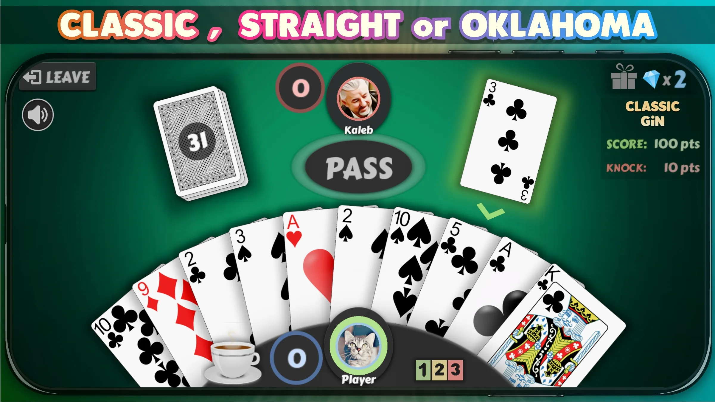 Gin Rummy - Offline | Indus Appstore | Screenshot