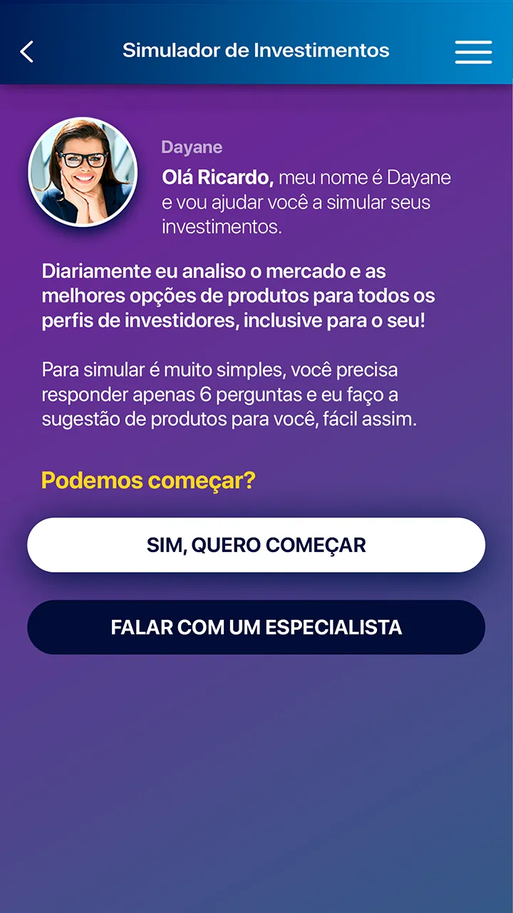 Daycoval | Indus Appstore | Screenshot