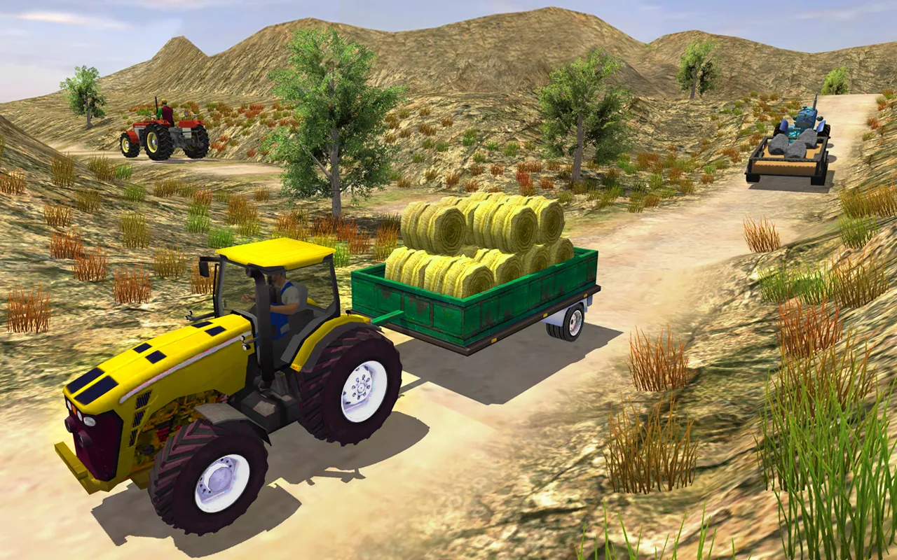 3D Tractor Trolley Farming Sim | Indus Appstore | Screenshot