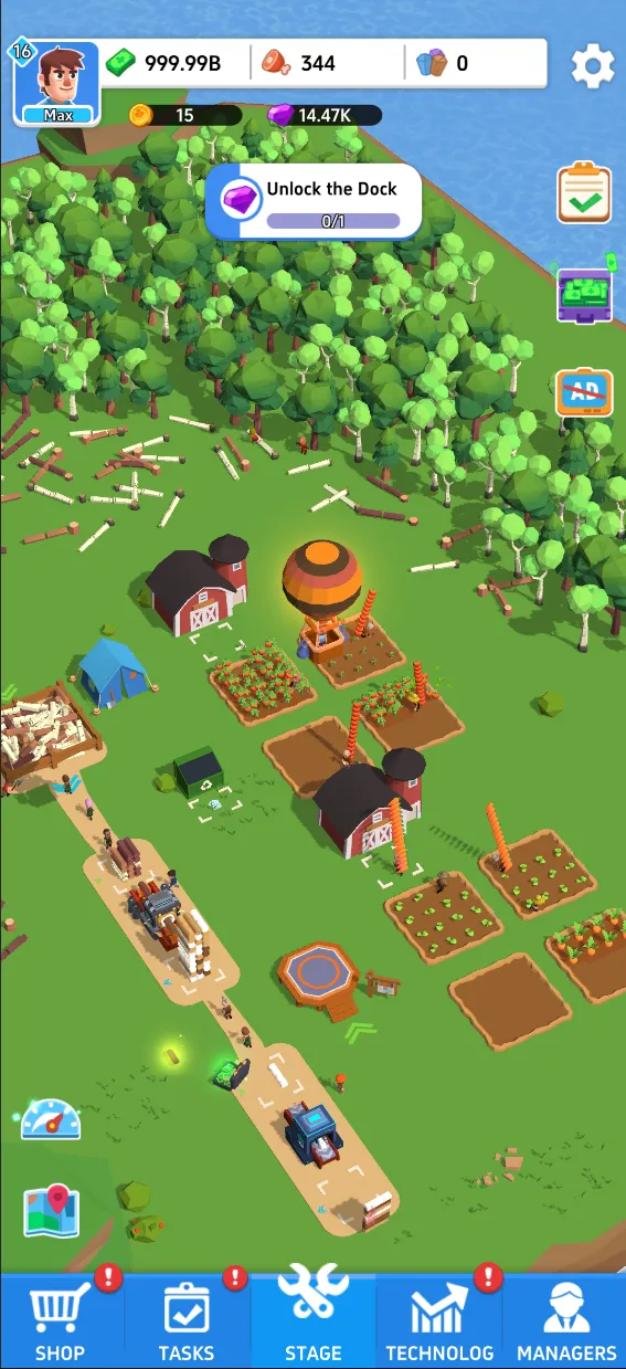 Idle Lumber Island | Indus Appstore | Screenshot