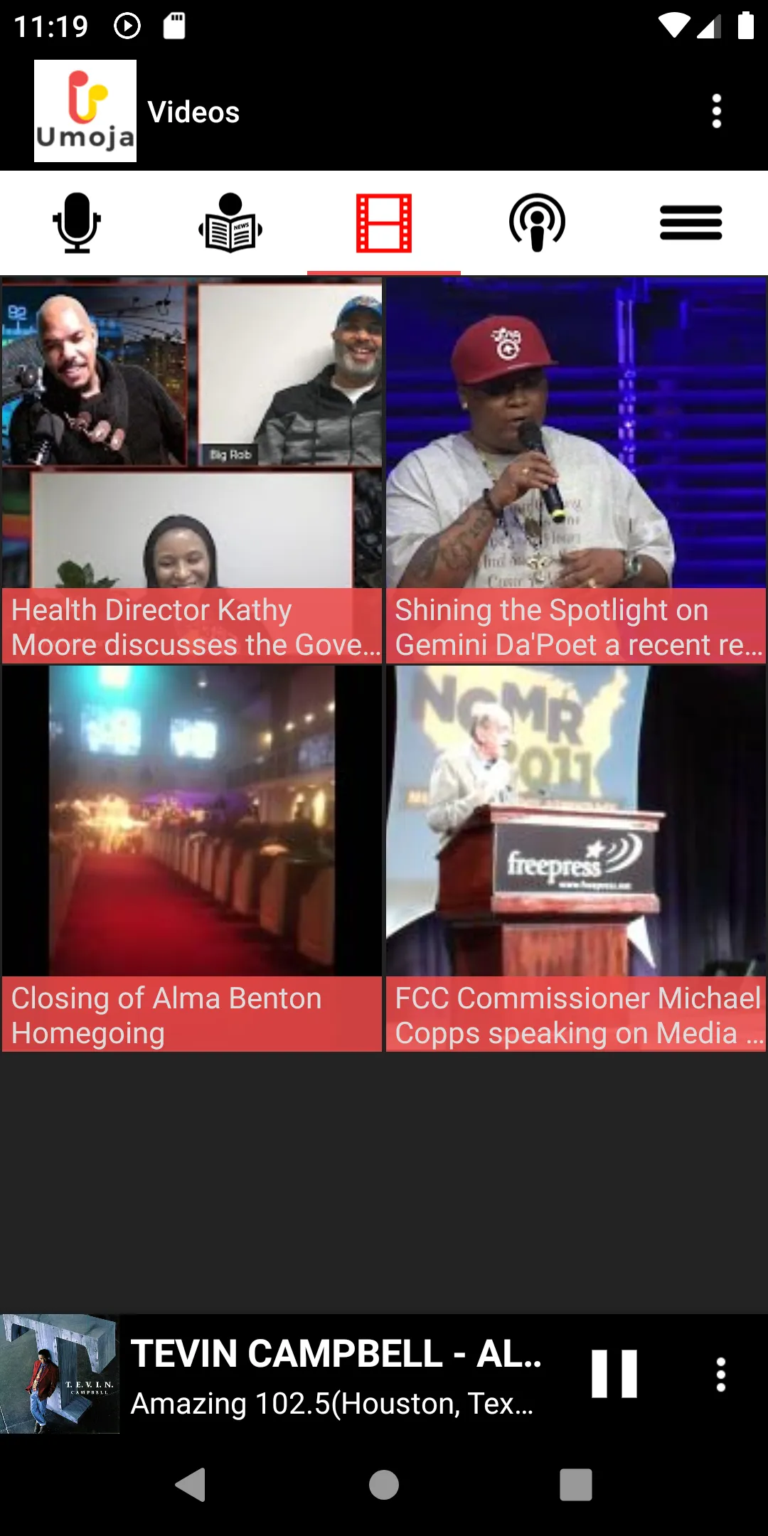 Umoja Radio | Indus Appstore | Screenshot