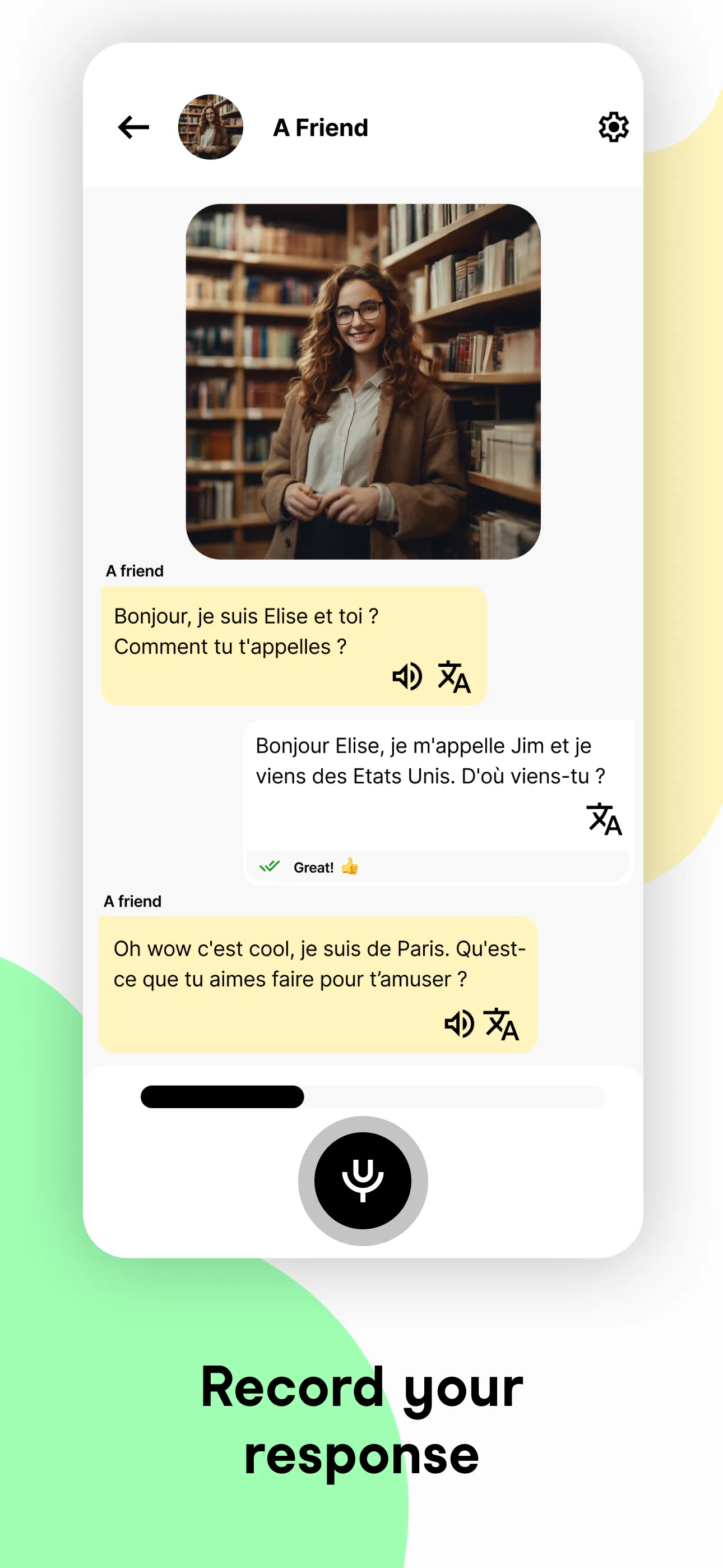 Univerbal - AI Language tutor | Indus Appstore | Screenshot