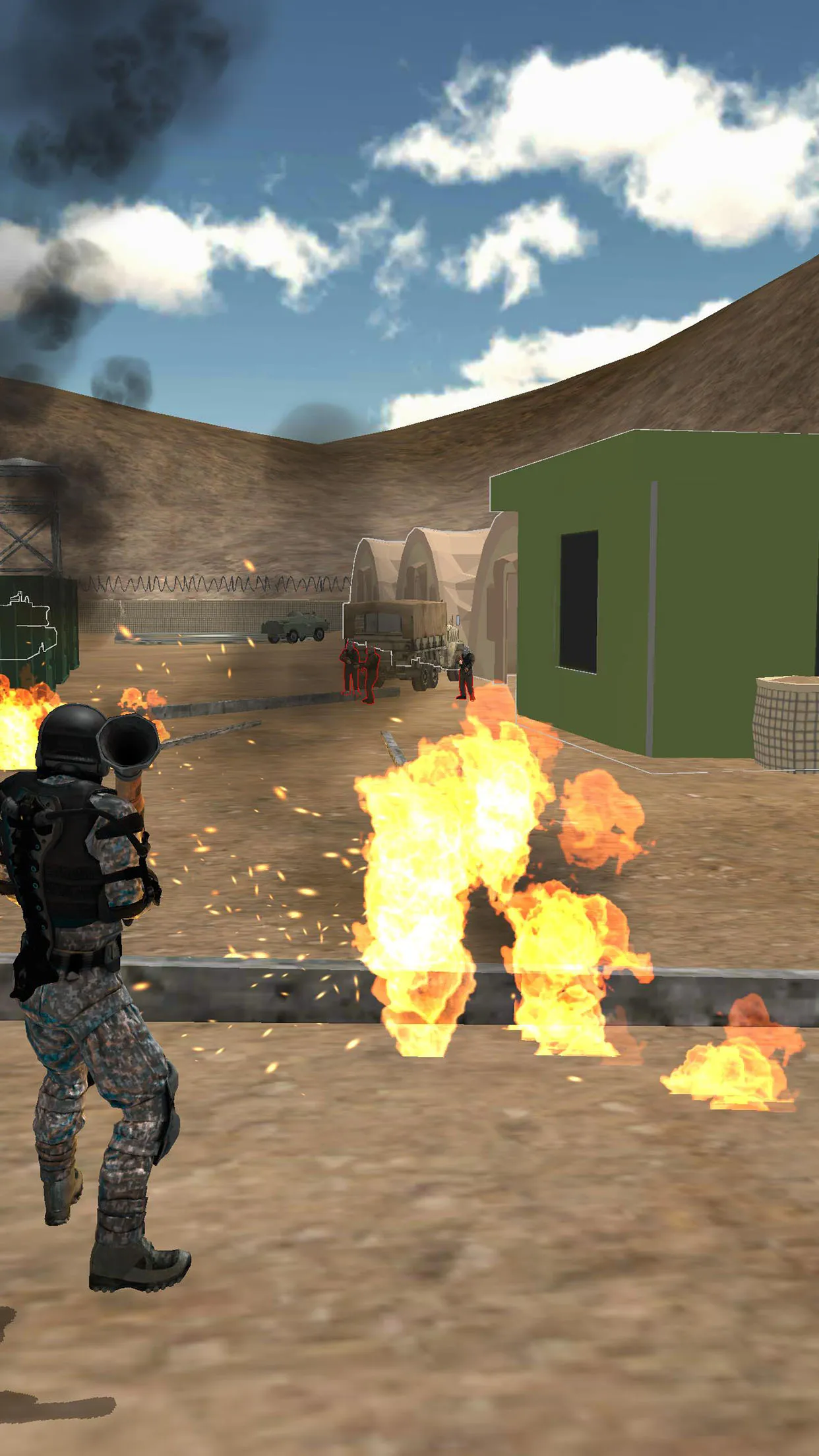 Rocket Attack 3D: RPG Shooting | Indus Appstore | Screenshot