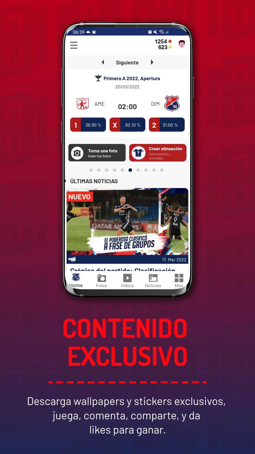 Hincha DIM Oficial | Indus Appstore | Screenshot