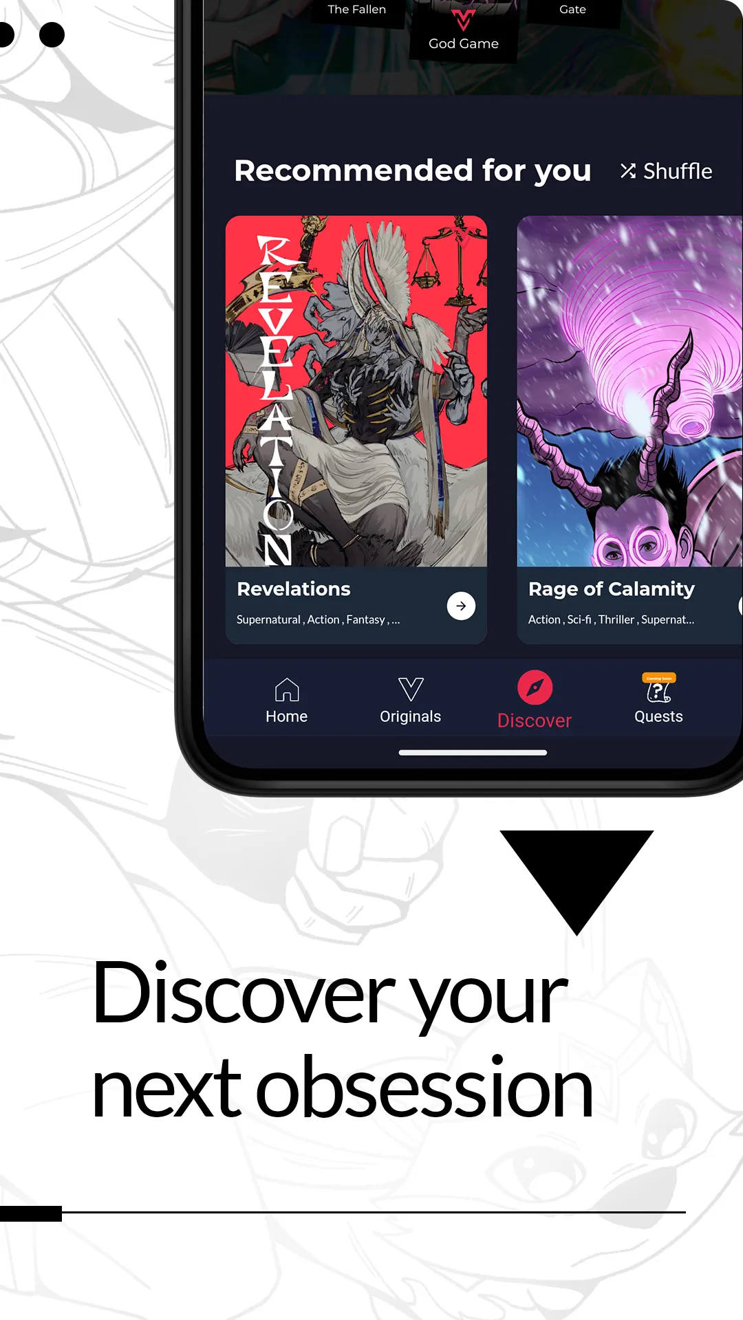 VoyceMe: Manga and Webtoons | Indus Appstore | Screenshot