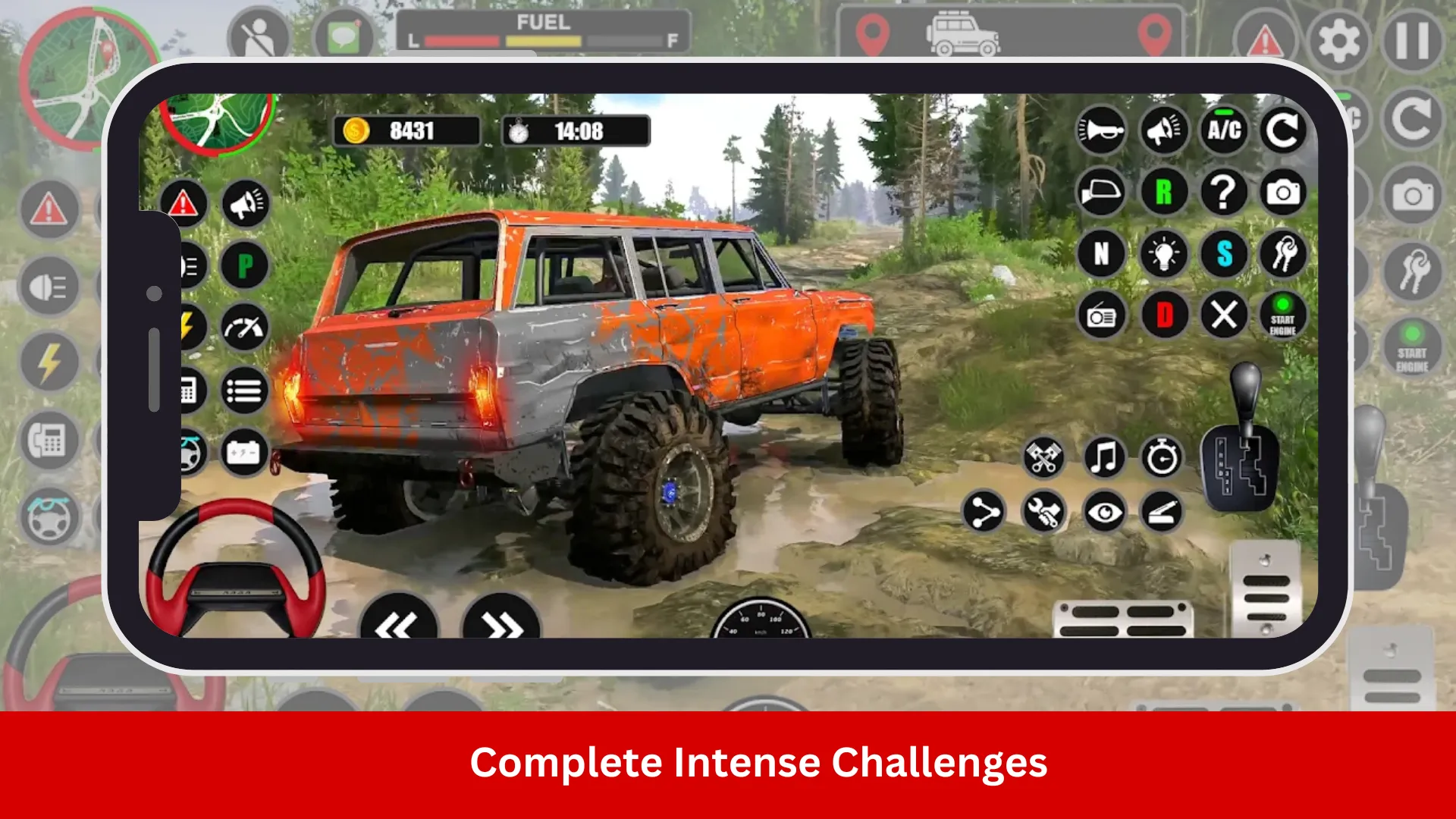 Offroad Mud Truck Driving Game | Indus Appstore | Screenshot