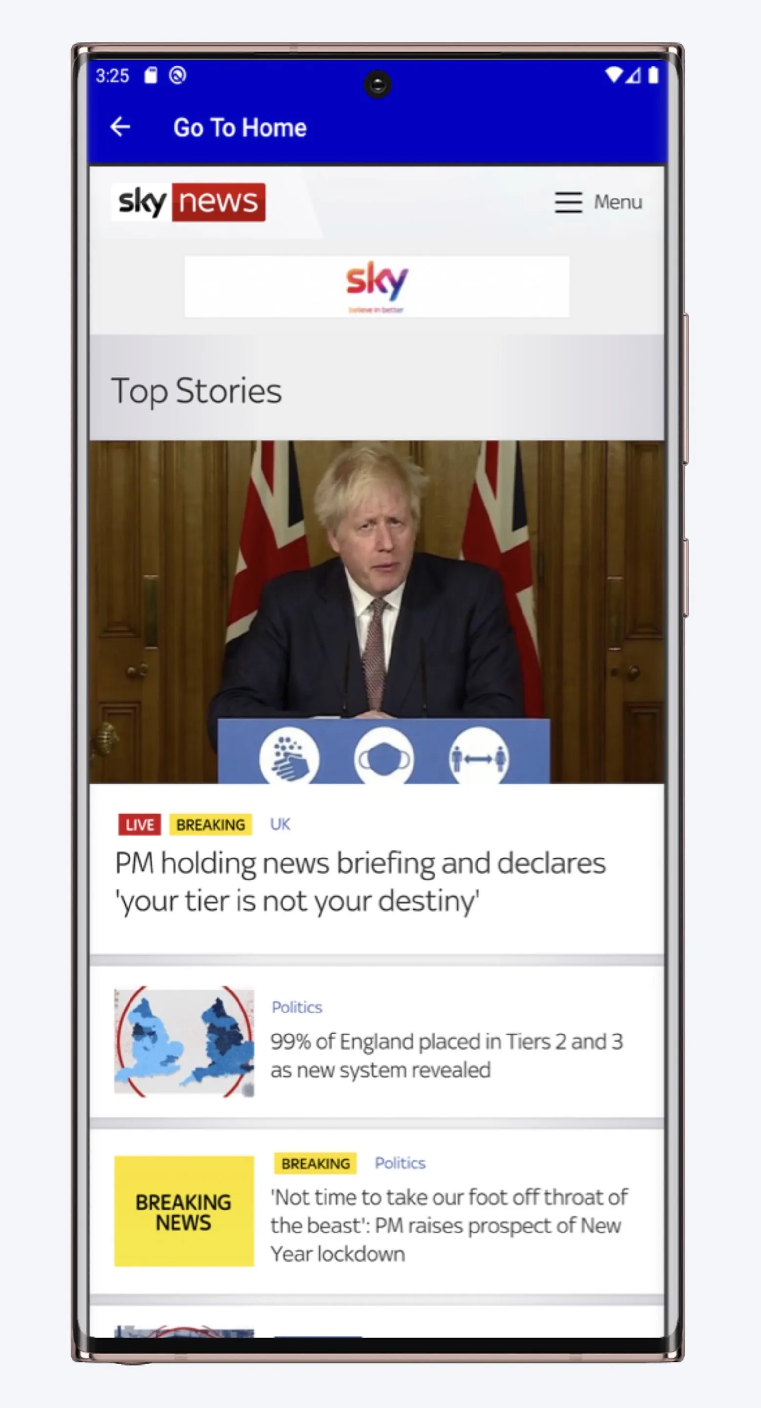 News Today24 UK News | Indus Appstore | Screenshot