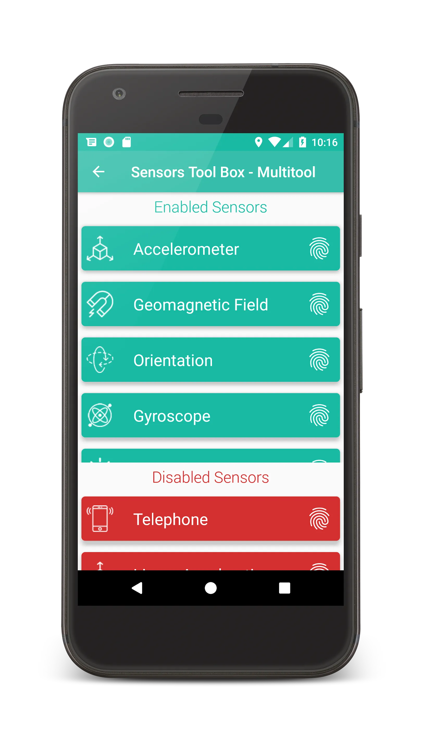 Sensors Toolbox - Multi Tool | Indus Appstore | Screenshot