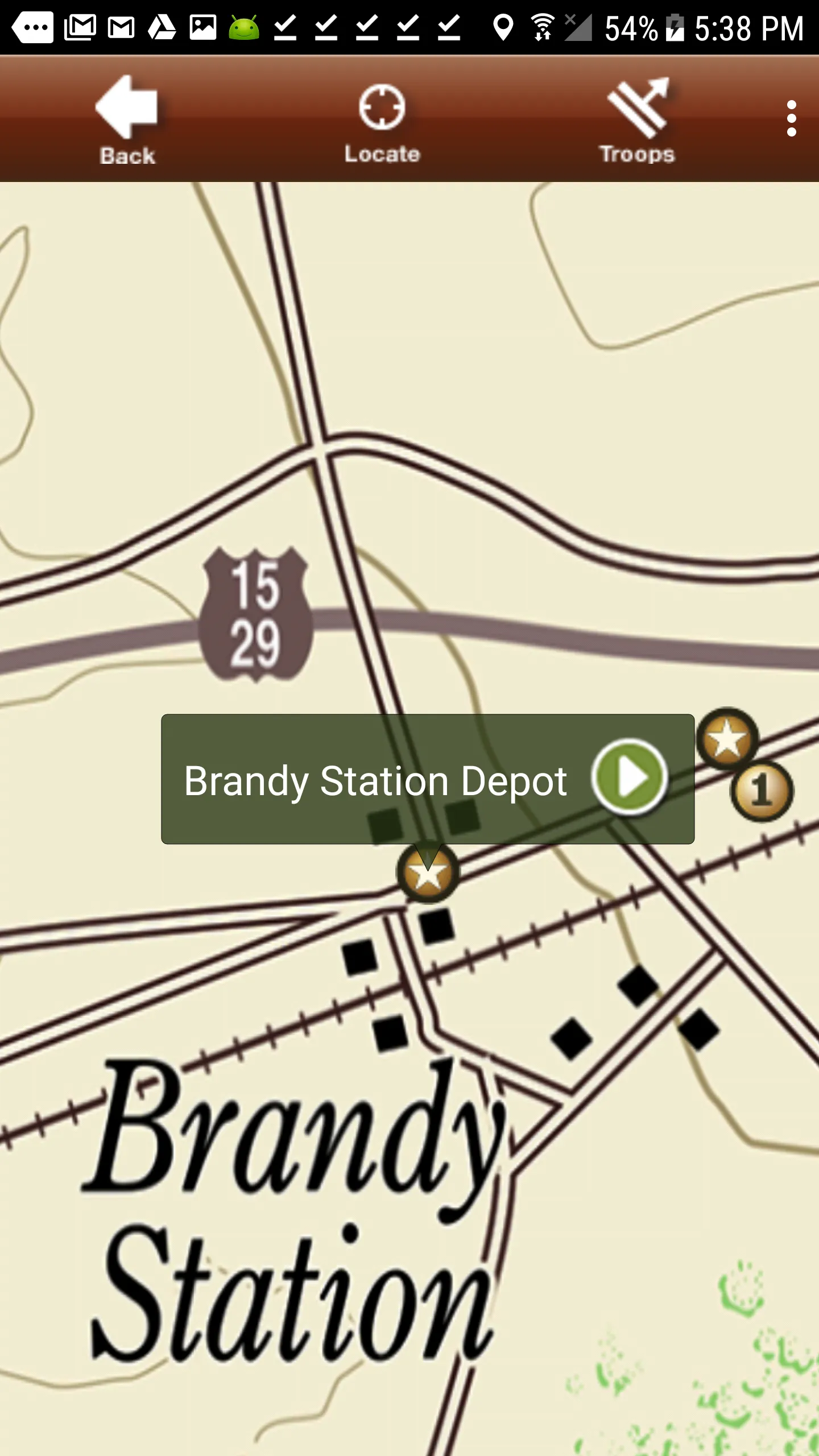 Brandy Station Battle App | Indus Appstore | Screenshot