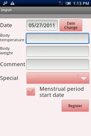 BasalBodyTemperature Rec Lite | Indus Appstore | Screenshot