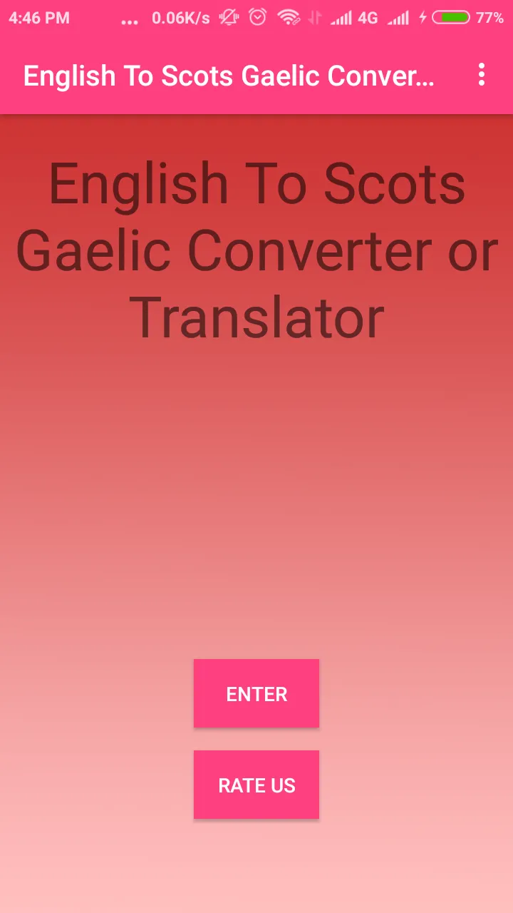 English To Scots Gaelic | Indus Appstore | Screenshot