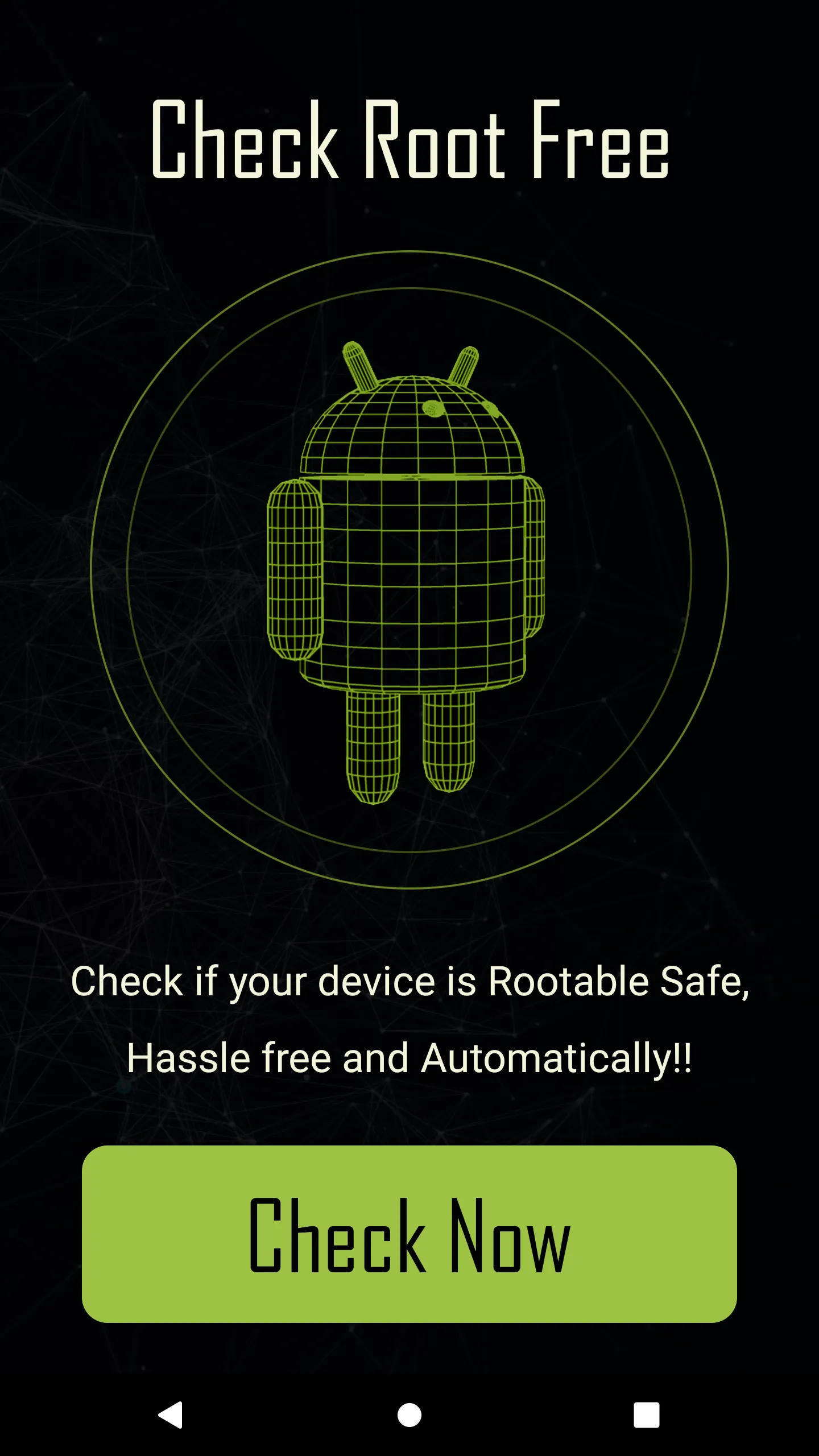 One Click Root Checker | Indus Appstore | Screenshot