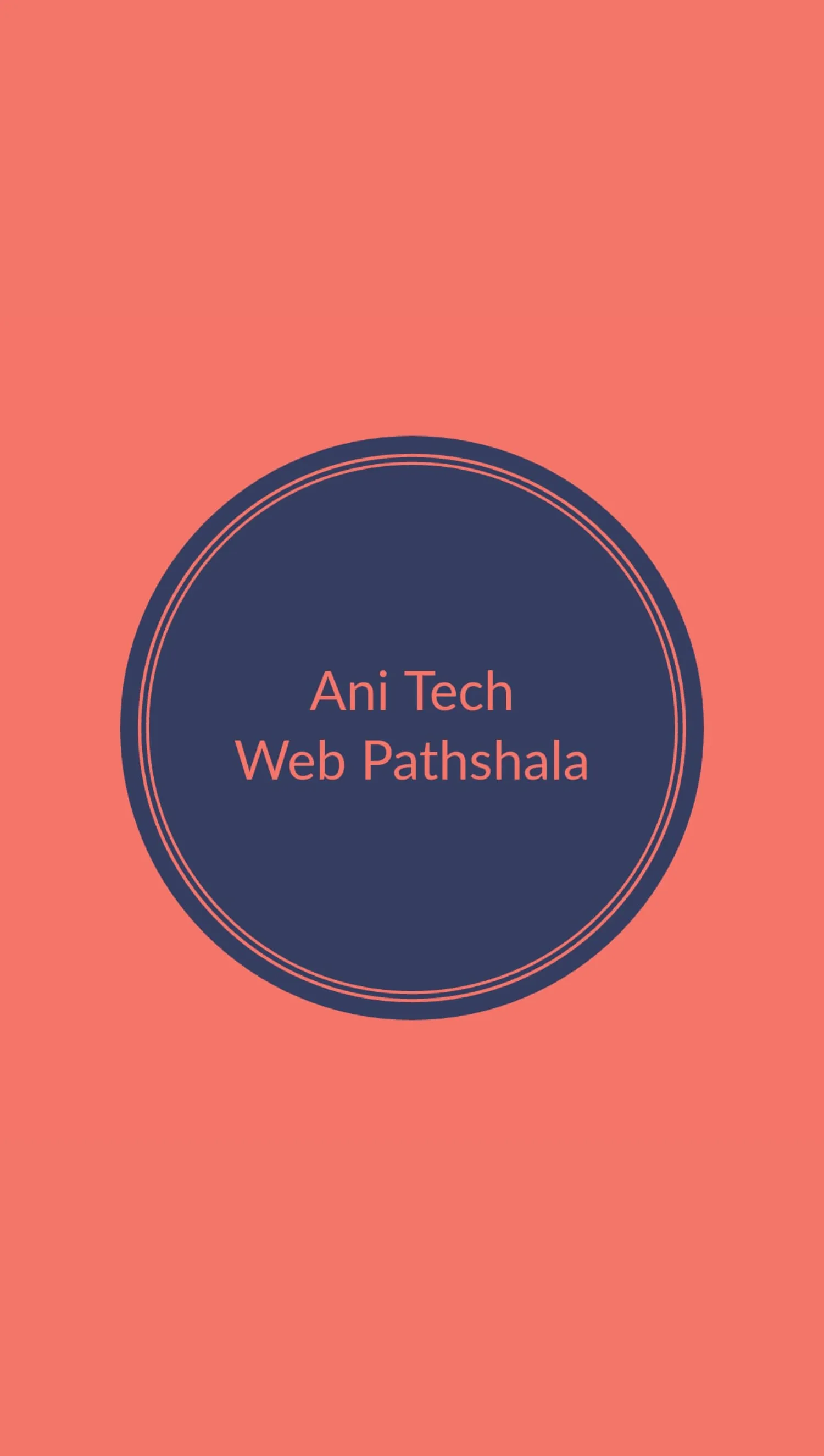 Ani TECH WEB PATHSHALA | Indus Appstore | Screenshot