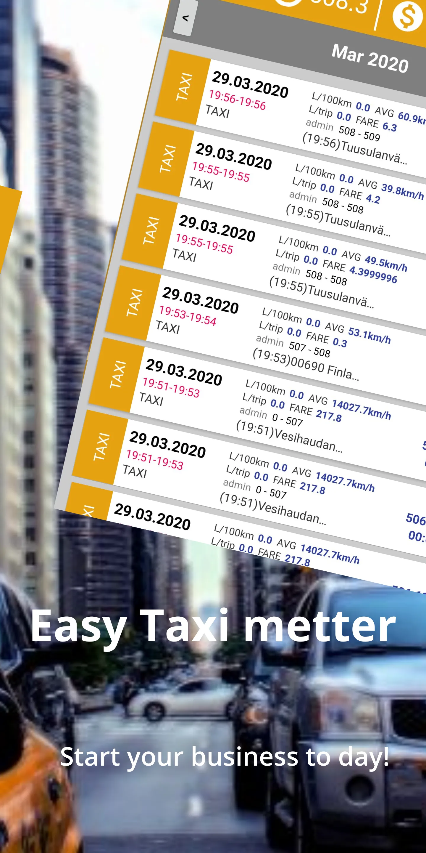 Cabidi - Taximeter & Tools | Indus Appstore | Screenshot