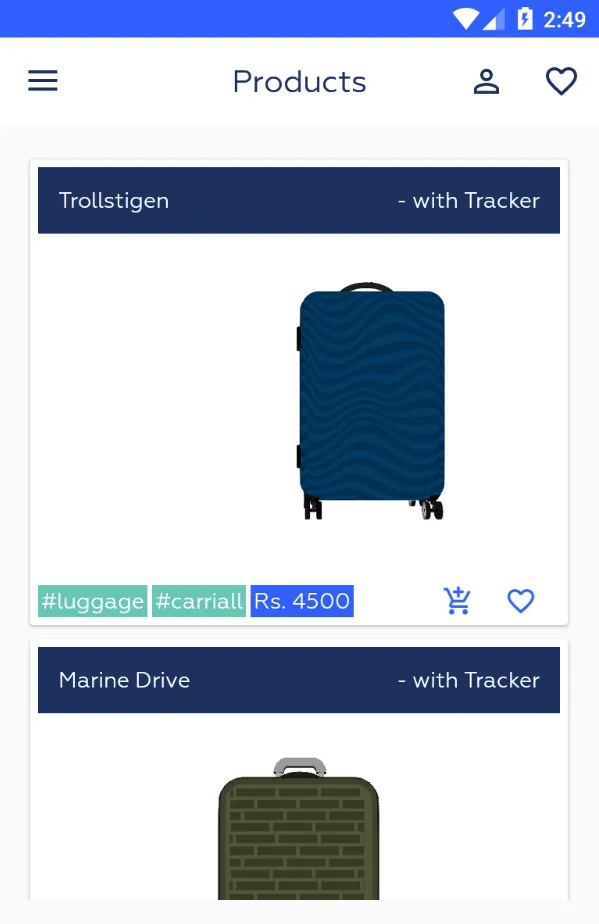 Travel Bags & Luggage Shopping | Indus Appstore | Screenshot