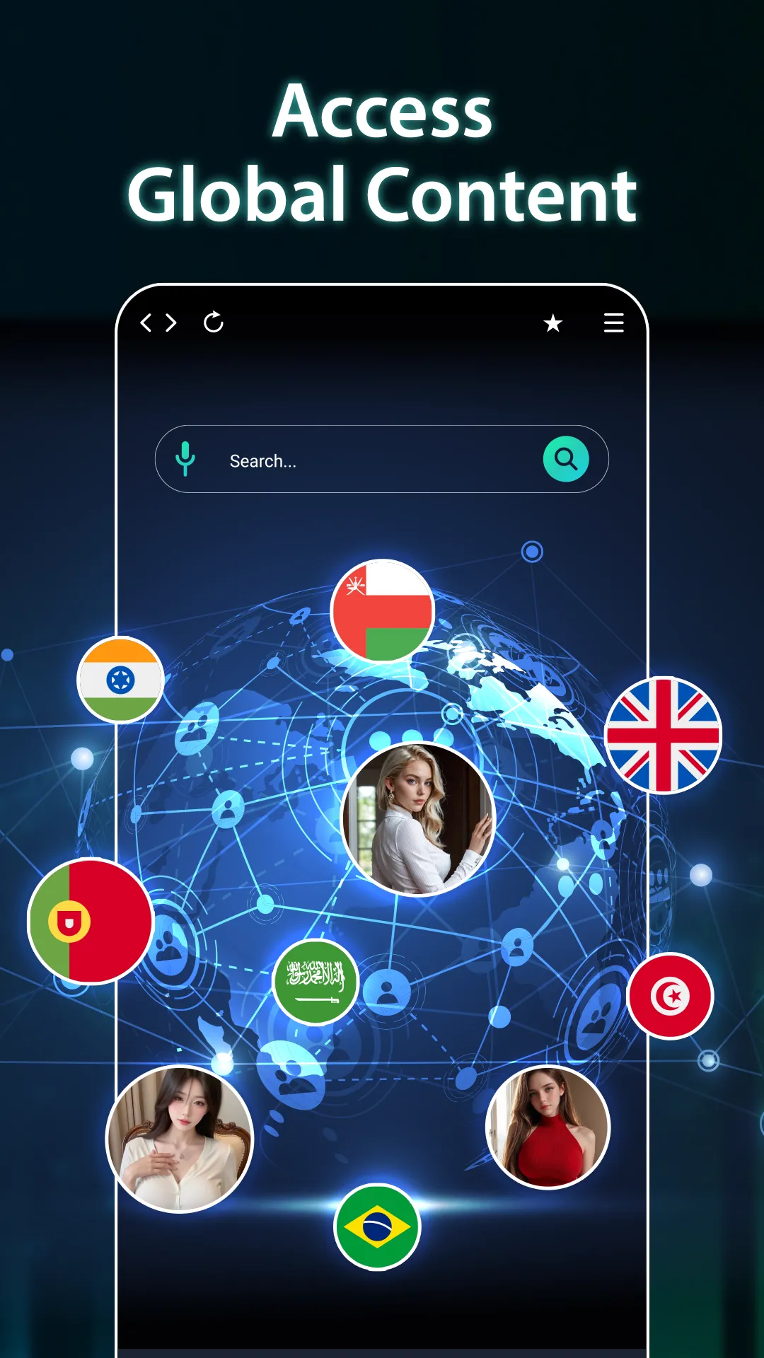 Sera Browser - Private Web | Indus Appstore | Screenshot