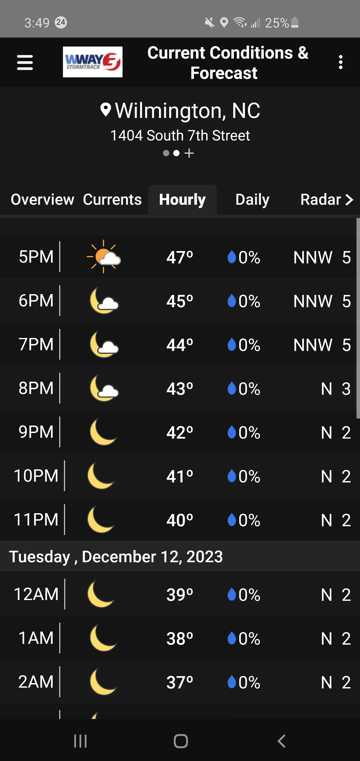 WWAY TV3 StormTrack 3 Weather | Indus Appstore | Screenshot