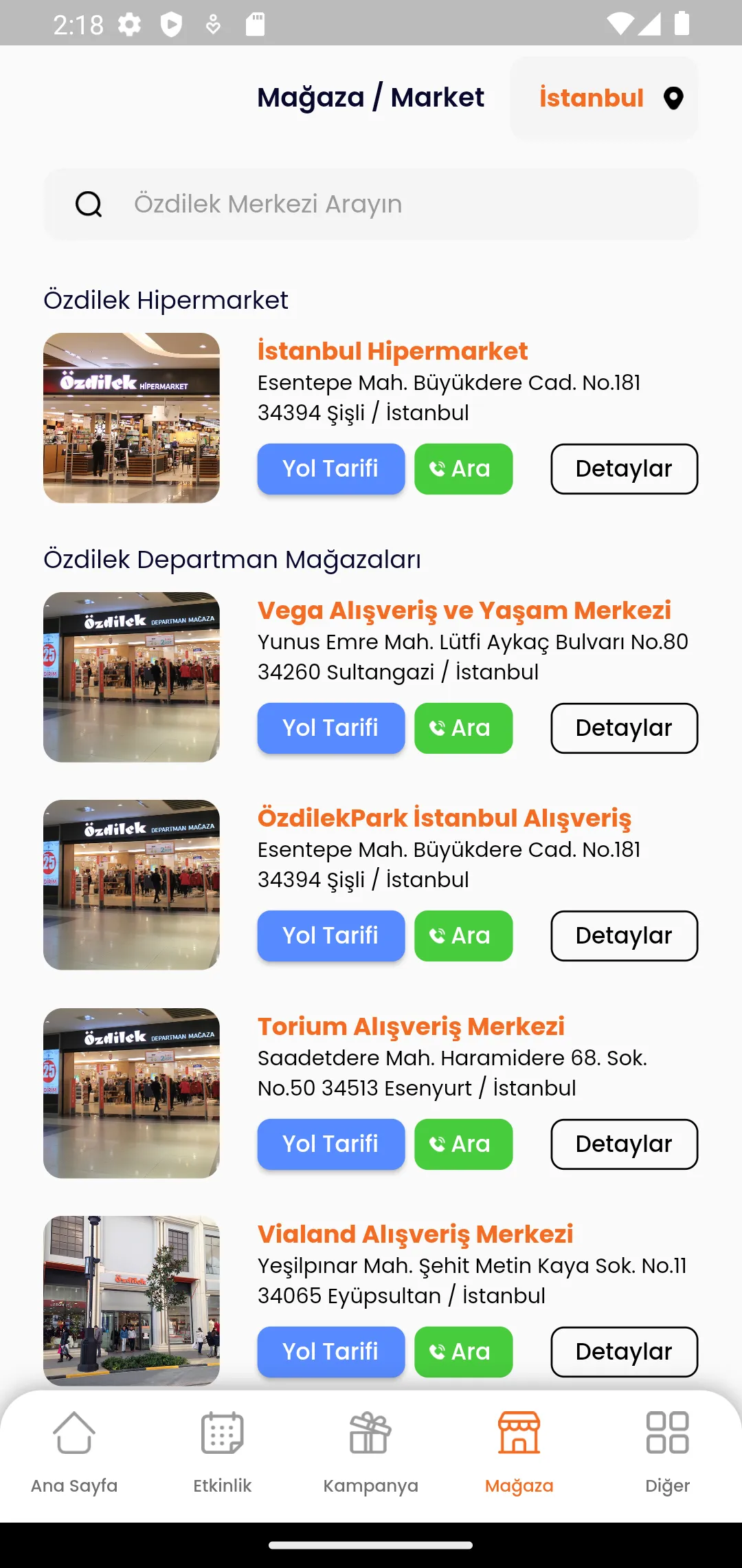 Özdilek AVM | Indus Appstore | Screenshot