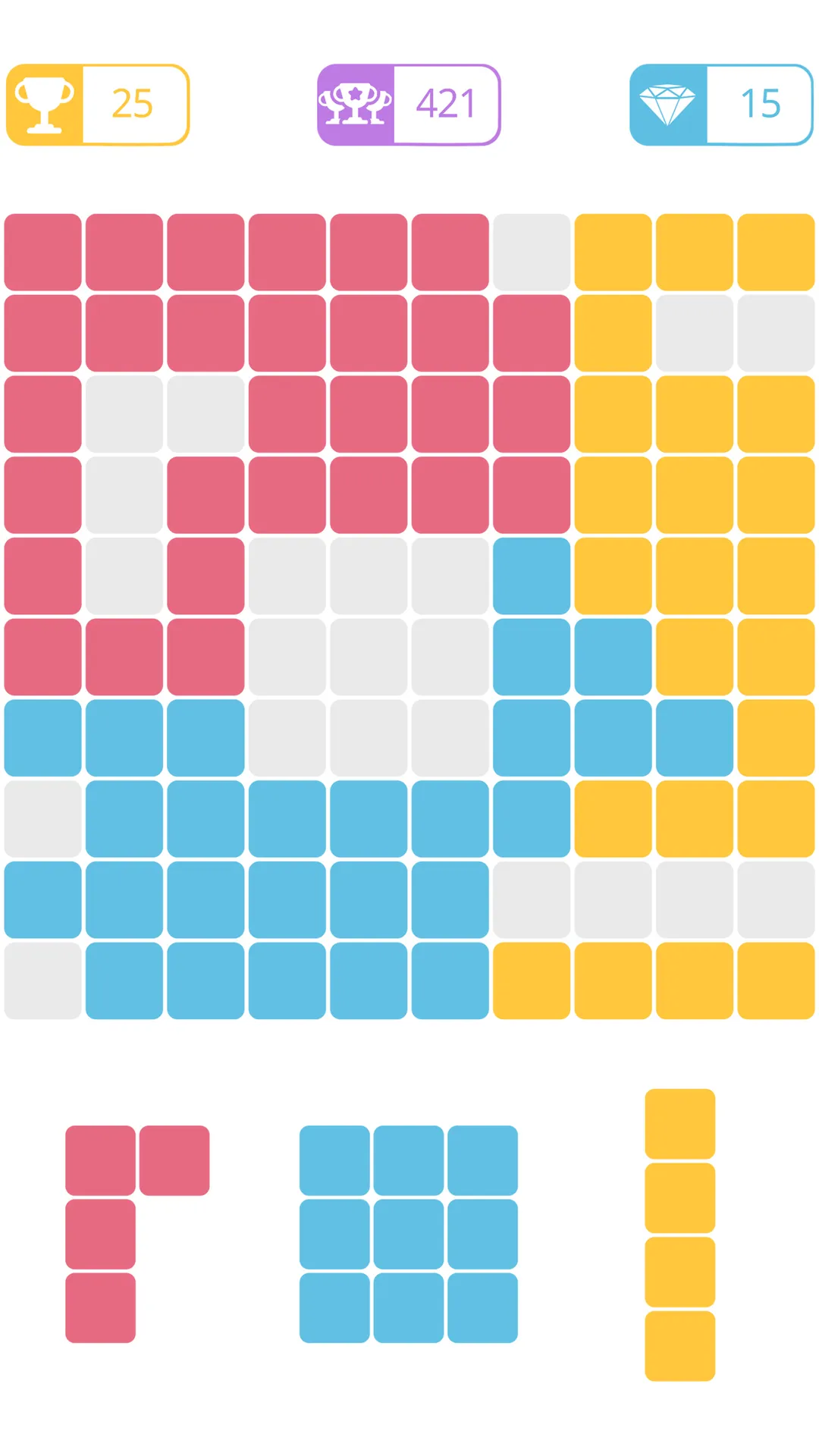 10x10 : fill the grid ! | Indus Appstore | Screenshot