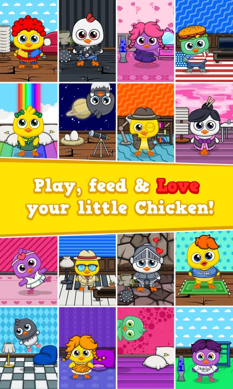 My Chicken - Virtual Pet Game | Indus Appstore | Screenshot