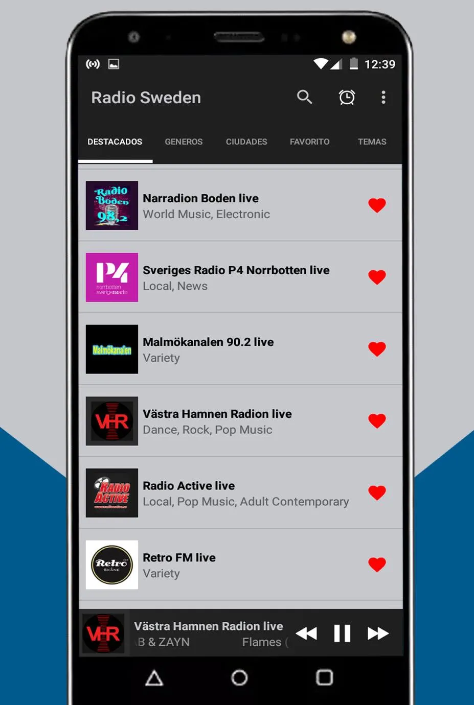 Sverige Radio Play | Indus Appstore | Screenshot