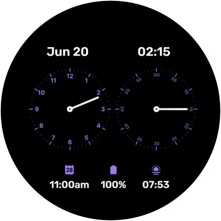 Dials - Watchface for WearOS | Indus Appstore | Screenshot