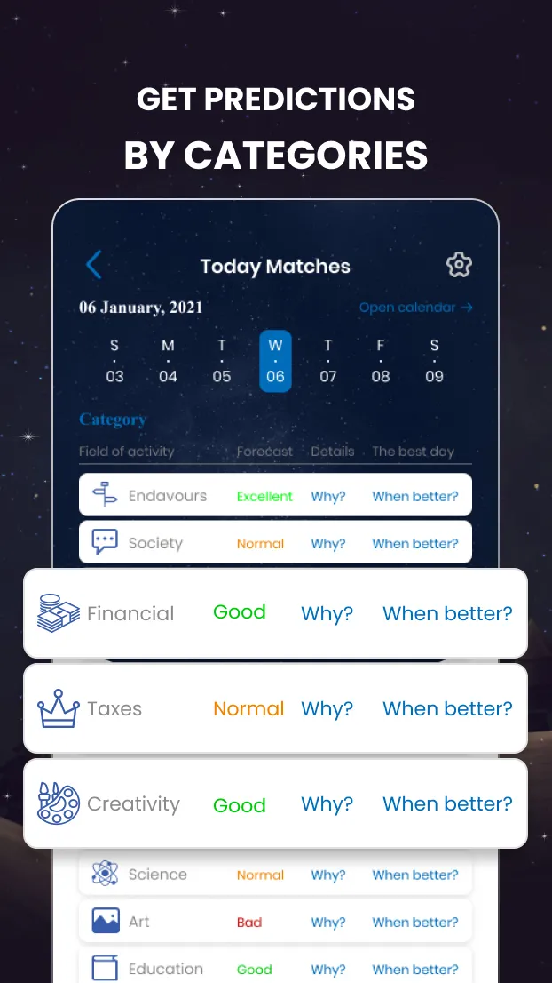 Moon Calendar and Horoscope | Indus Appstore | Screenshot