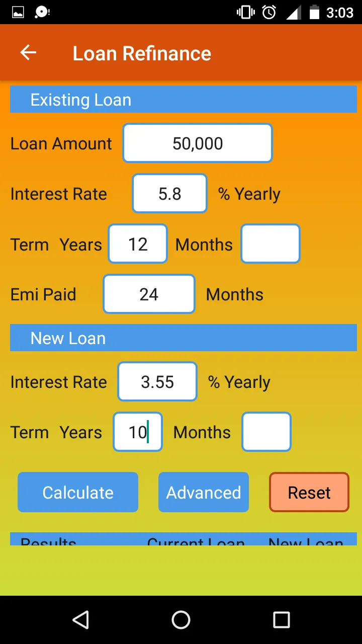 Loan EMI Calculator | Indus Appstore | Screenshot