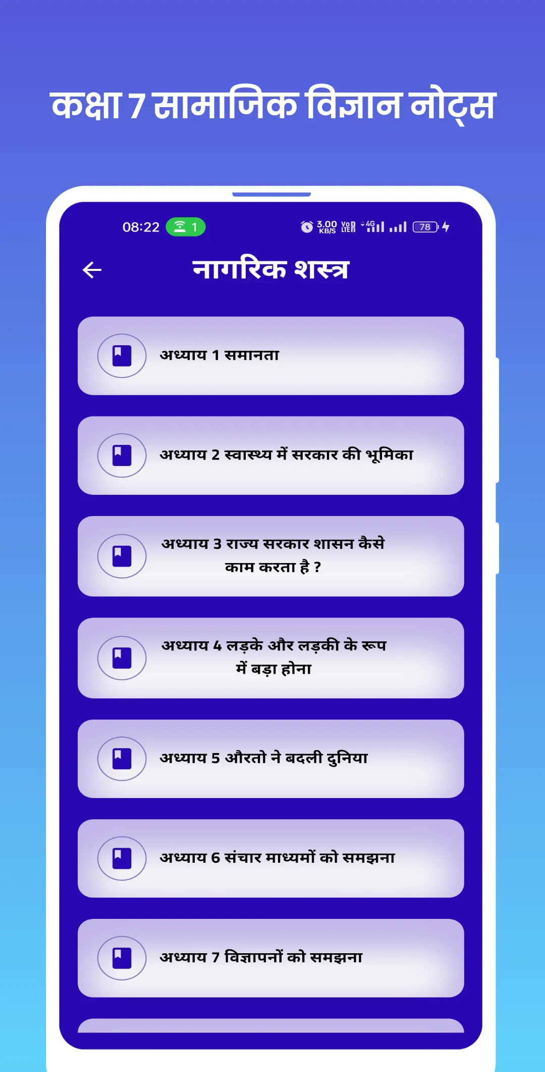 Class 7 Social Science Notes | Indus Appstore | Screenshot