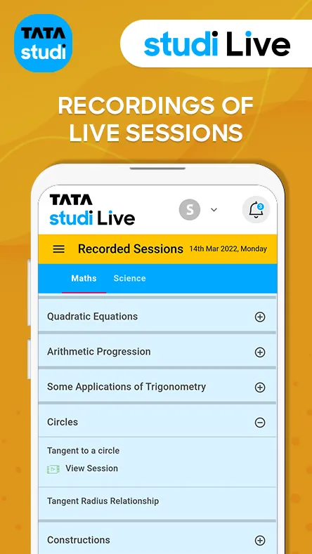 Tata Studi Live | Indus Appstore | Screenshot