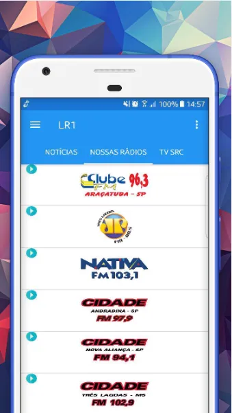 LR1 - Notícias, TV & Rádios | Indus Appstore | Screenshot