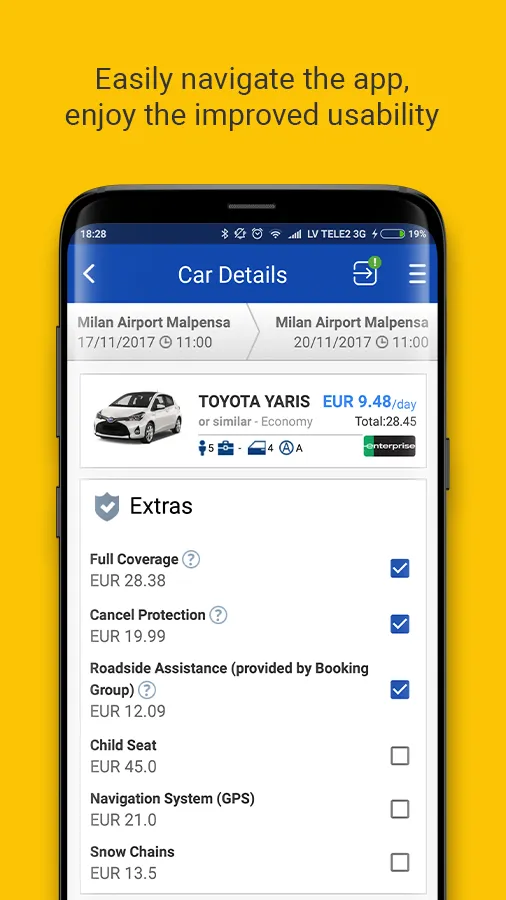 EconomyBookings Car Rental | Indus Appstore | Screenshot