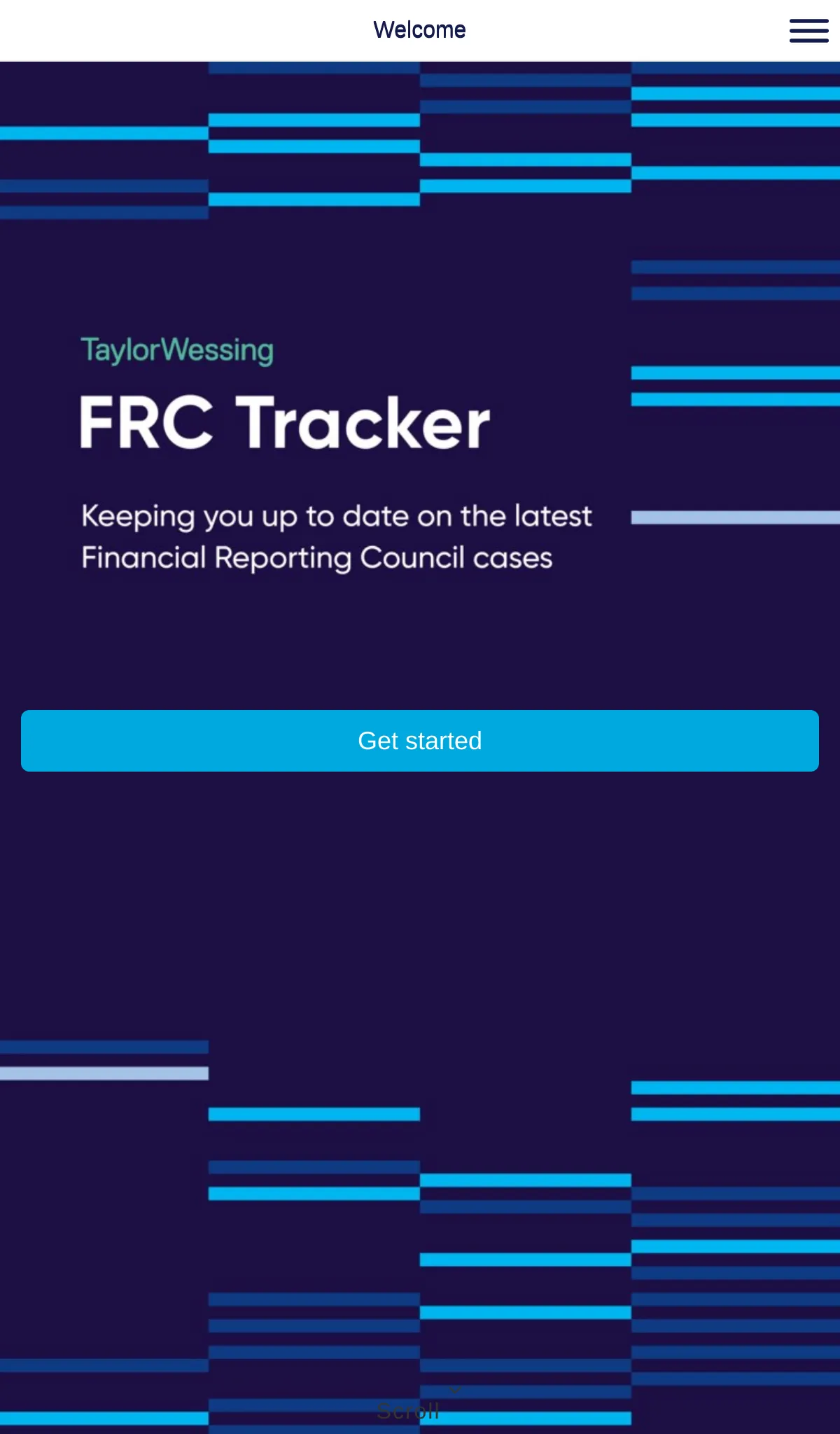 Taylor Wessing FRC Tracker | Indus Appstore | Screenshot