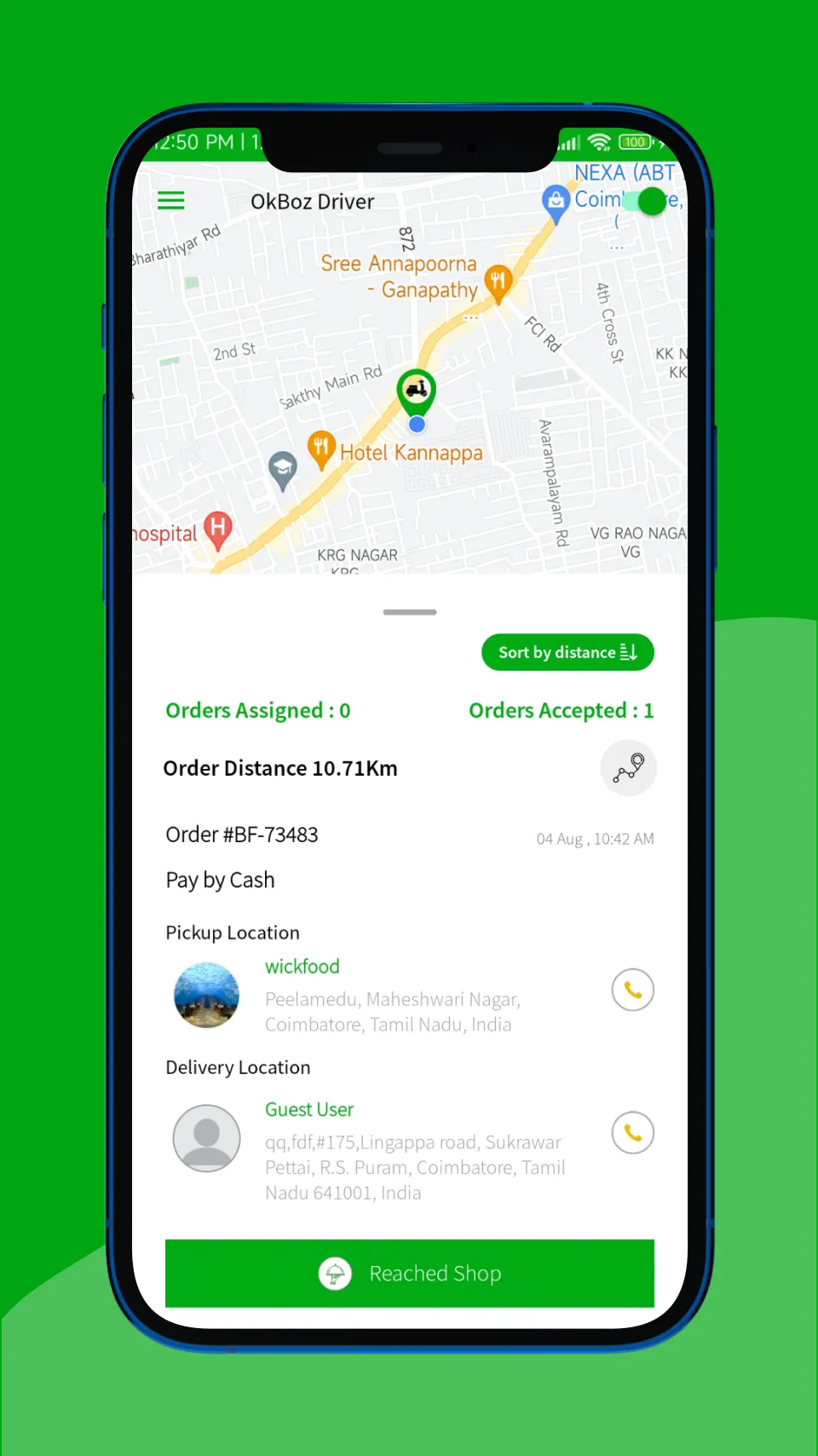 Ok Boz Delivery Partner | Indus Appstore | Screenshot