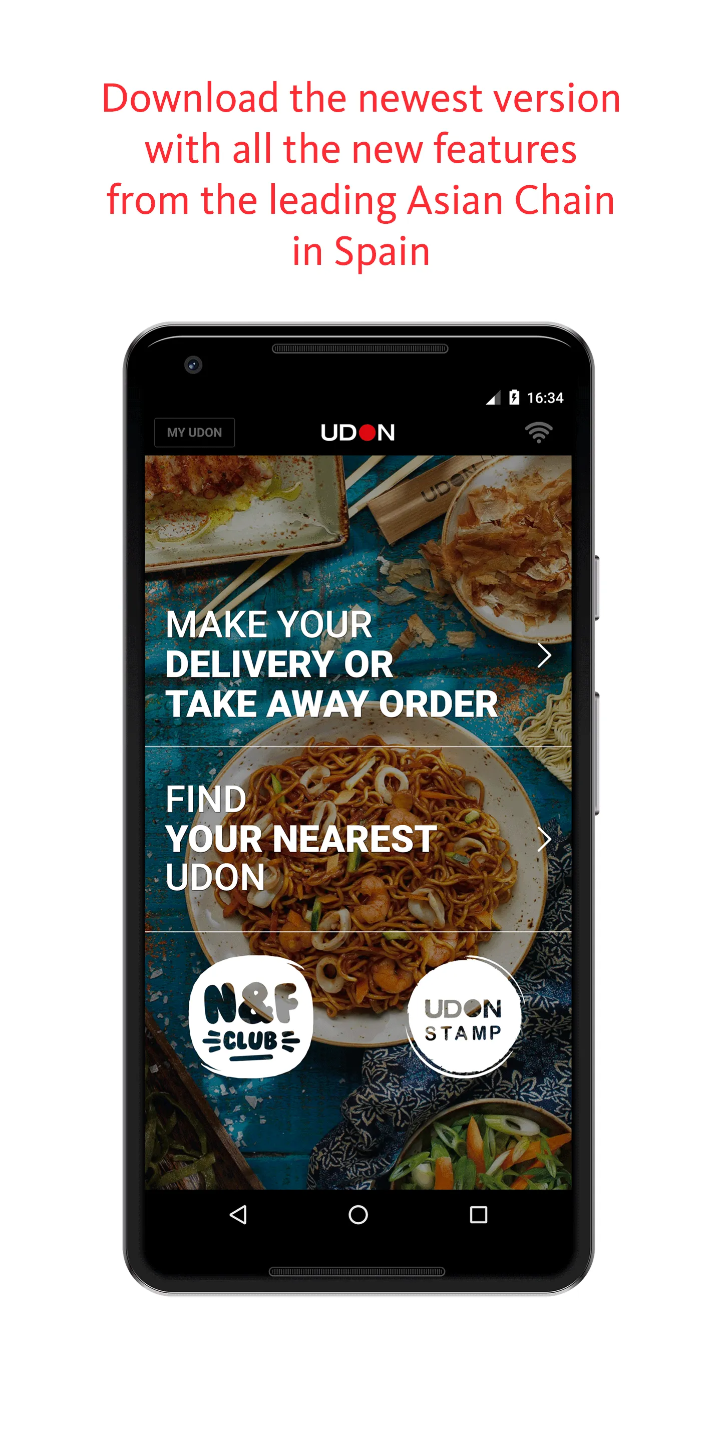 UDON – Delivery and Take Away | Indus Appstore | Screenshot